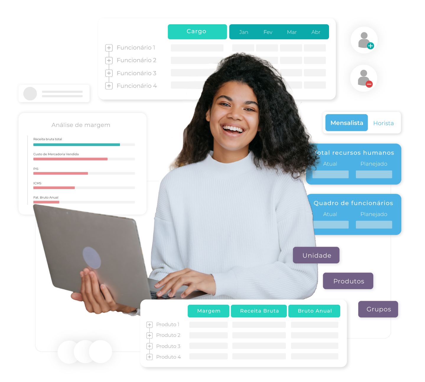 Software financeiro para equilibrar estoque, vendas e caixas com eficiência